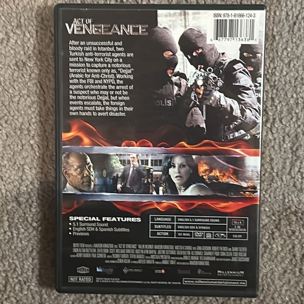 “Act of Vengeance” DVD! - Picture 2 of 5